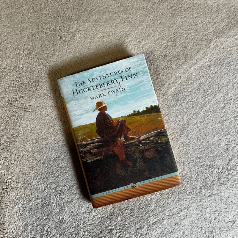 The Adventures of Huckleberry Finn (Barnes and Noble Signature Edition)