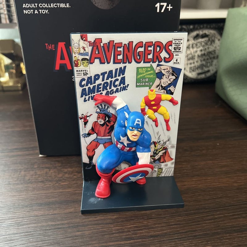 Loot Crate Avengers Captain America 3D Comic Standee