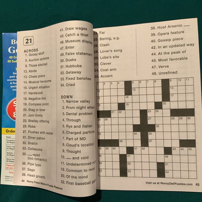 Good Time Easy Large-Print Crosswords