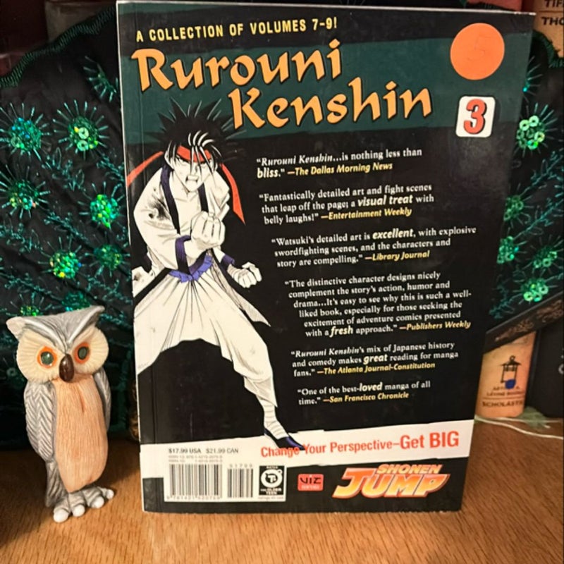 Rurouni Kenshin (VIZBIG Edition), Vol. 3