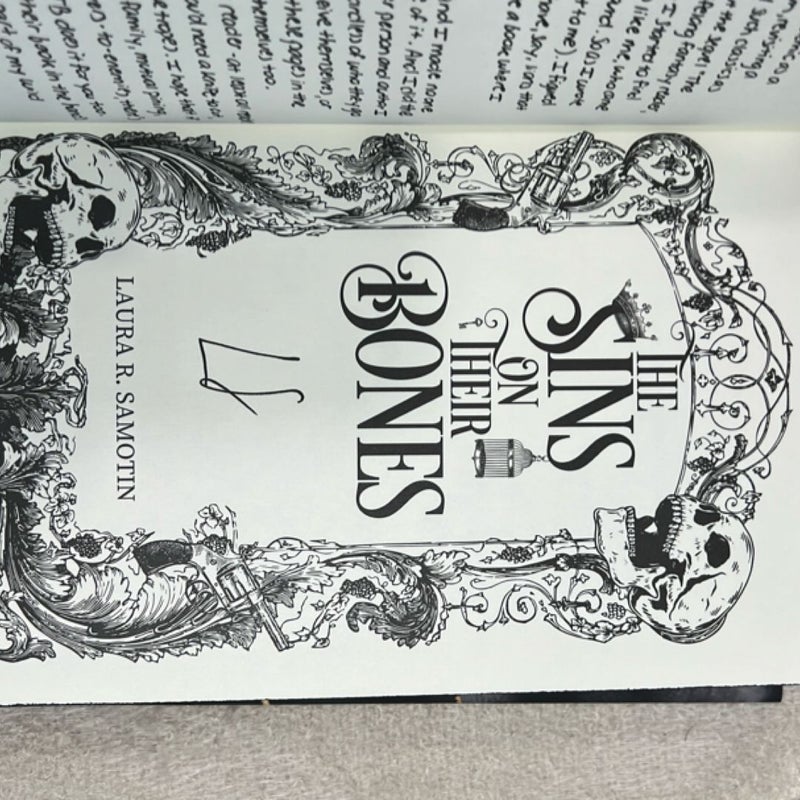 Owlcrate The Sins on their Bones