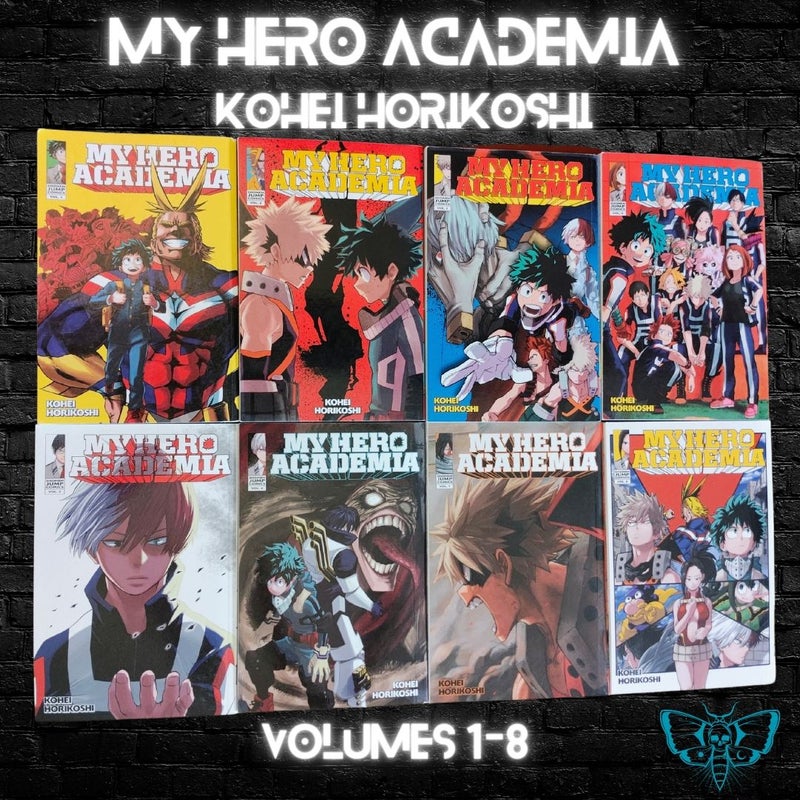 My Hero Academia, Vol. 1-8