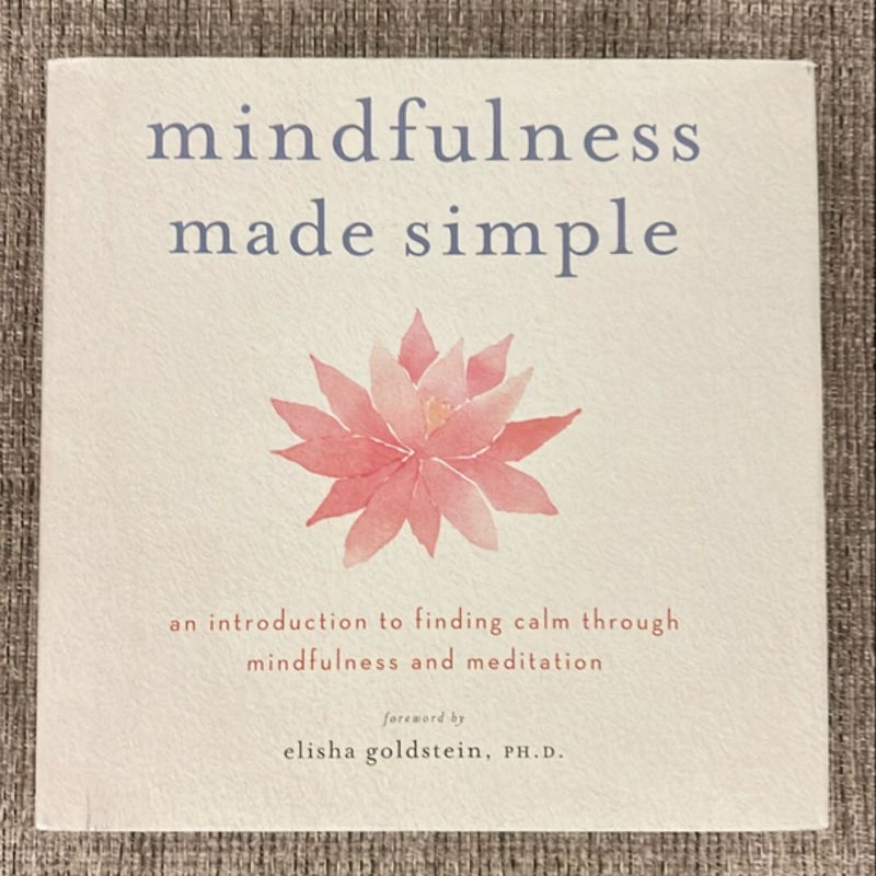 Mindfulness Made Simple