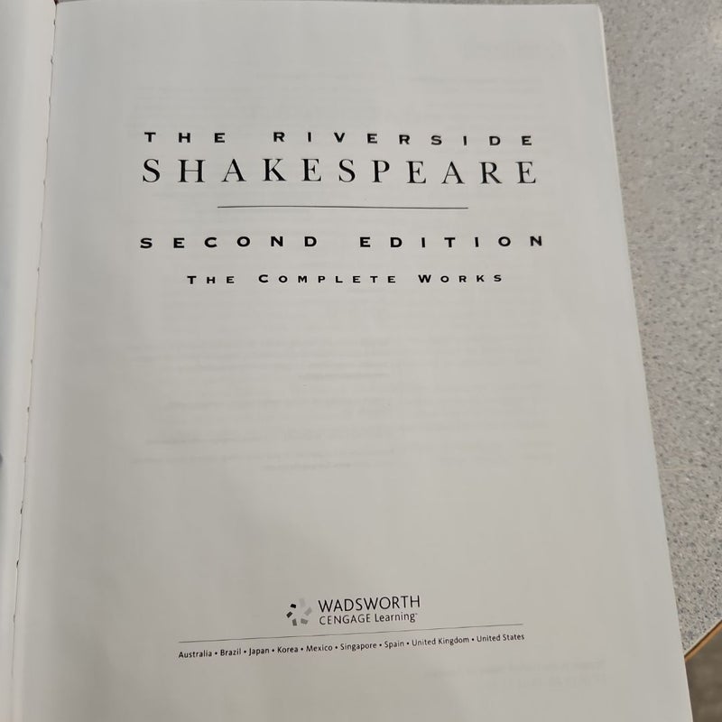 The Riverside Shakespeare