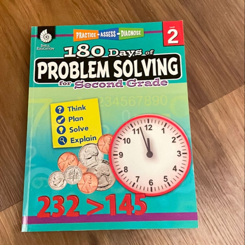 180 Days of Problem Solving for Second Grade (Grade 2)