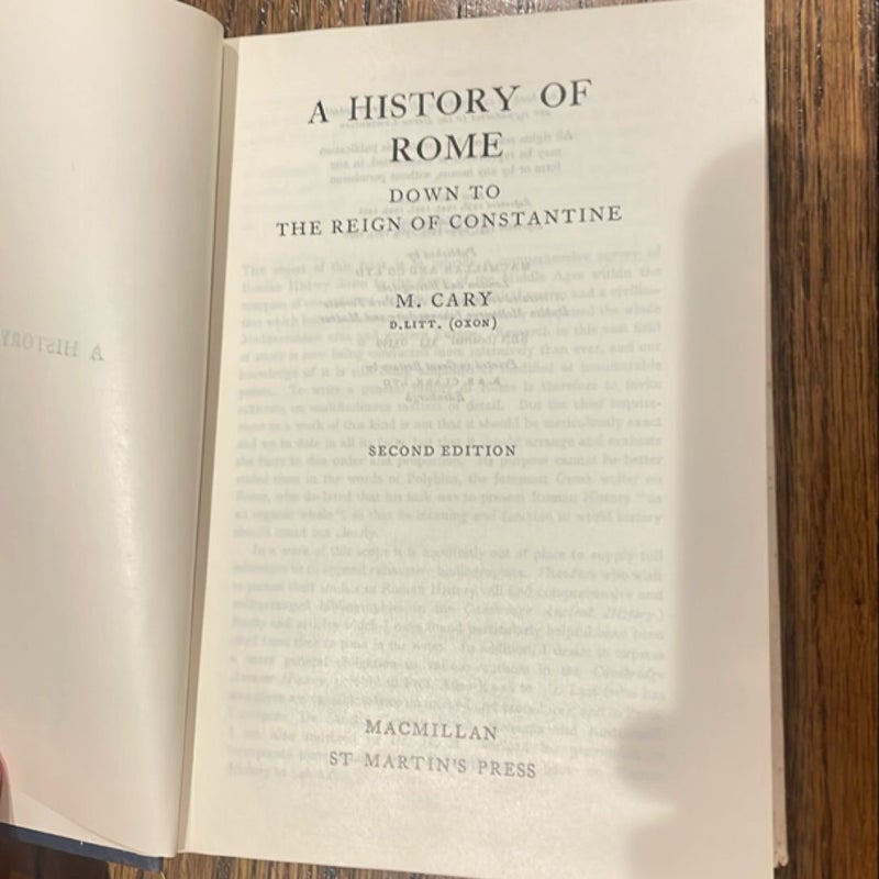 A History of Rome