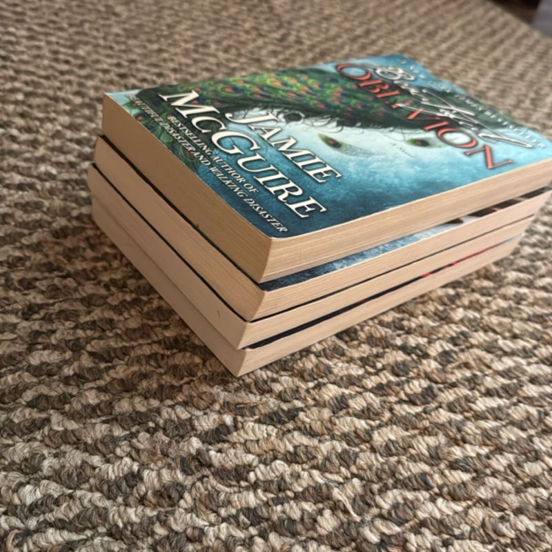 Beautiful Oblivion, Beautiful Redemption, Beautiful Sacrifice, Beautiful Burn (The Maddox Brothers Books 1-4)