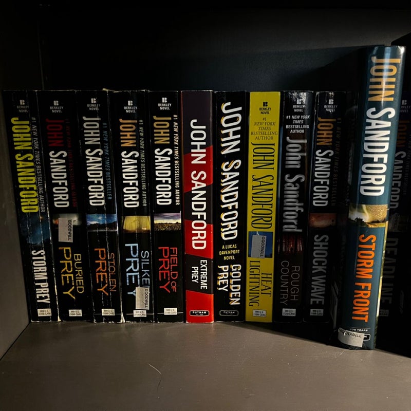 Thirty (30) John Sandford Books