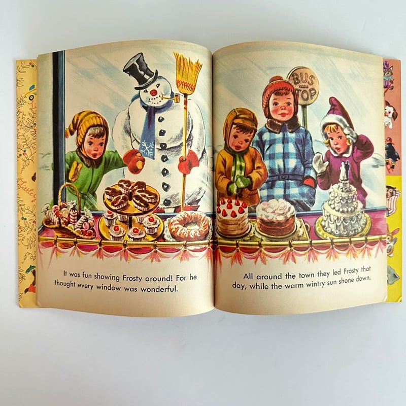 Vintage 1951 Frosty the Snow Man, Little Golden Book