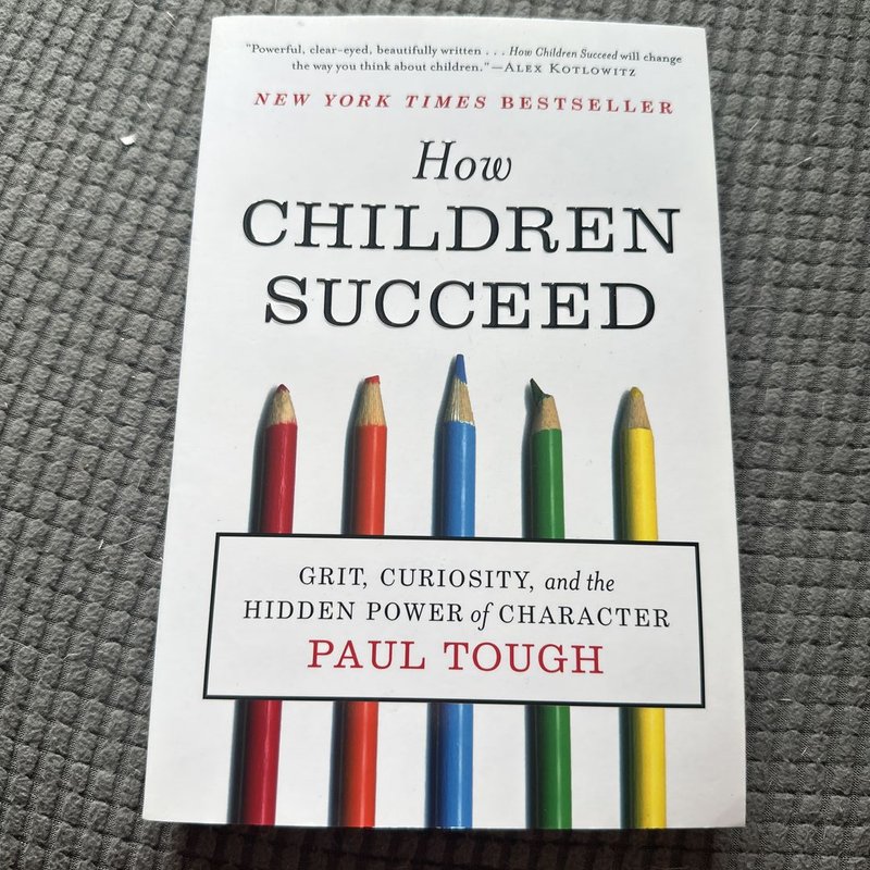 How children succeed by paul tough
