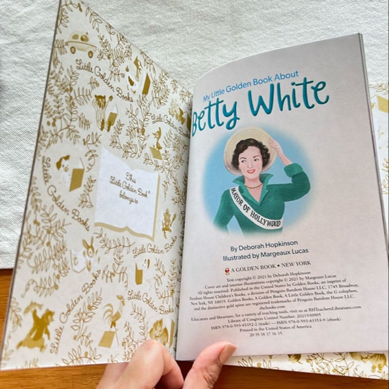 My Little Golden Book about Betty White