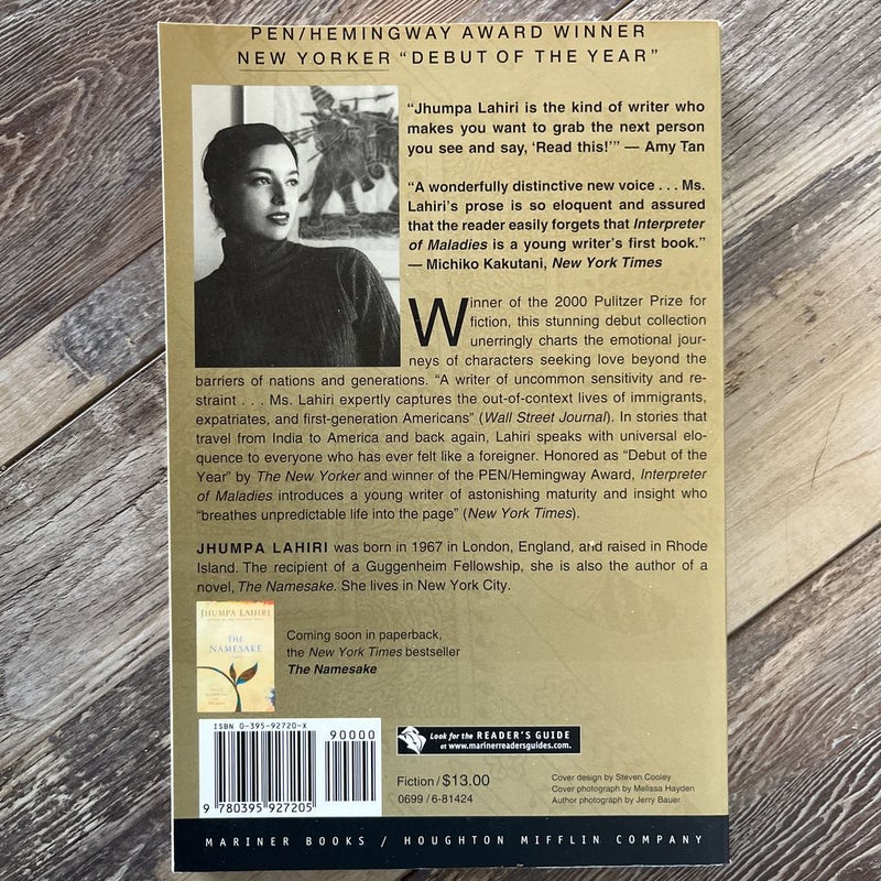 Interpreter of Maladies