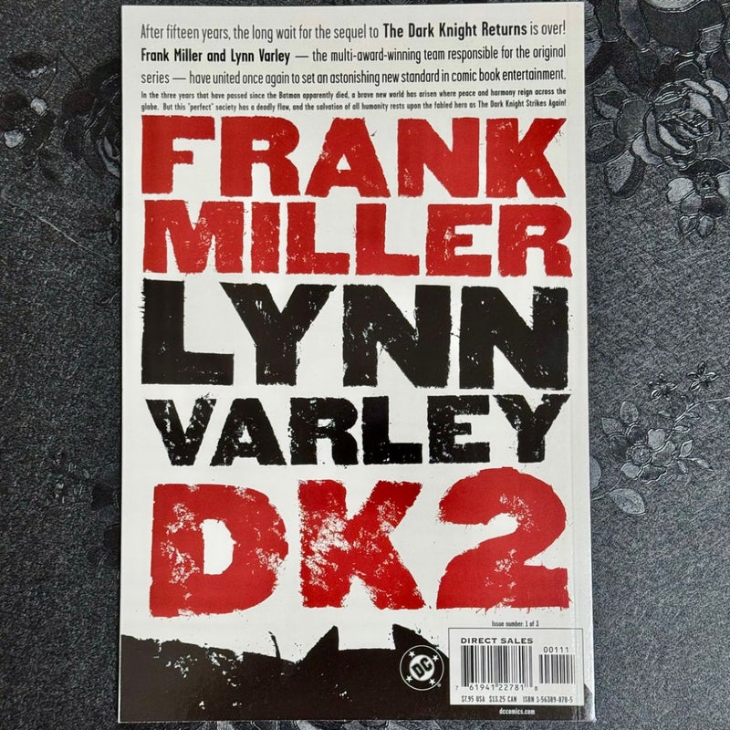 The Dark Knight Strikes Again # 1 of 3 DC Comics 2001 Frank Miller Lynn Varley DK2