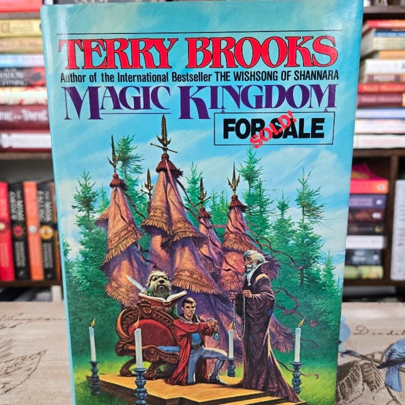 Magic Kingdom for Sale - Sold! 1st edition/1st print