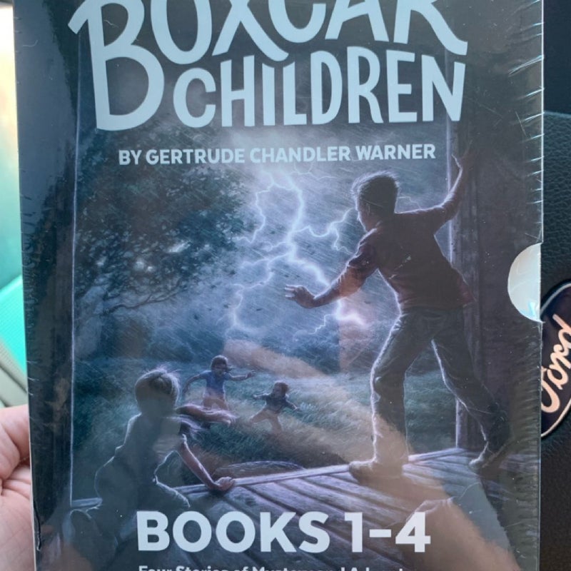 The Boxcar Children books 1-4 paperback lot new sealed 