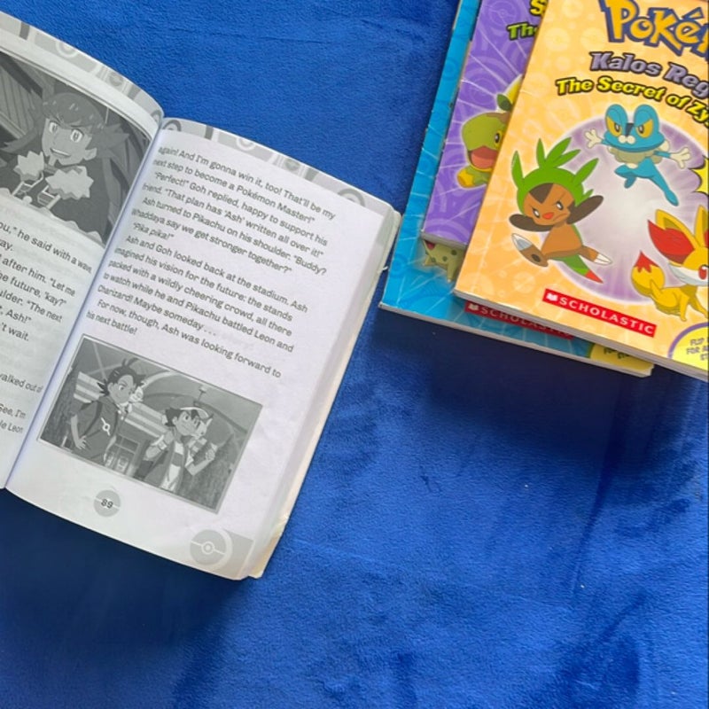 Pokemon Book Bundle of 4