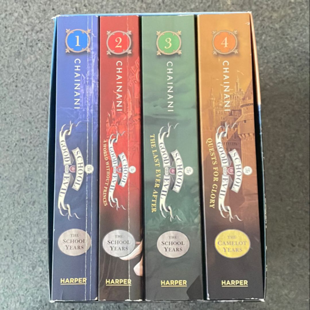 The School for Good and Evil Books 1-4 Paperback Box Set