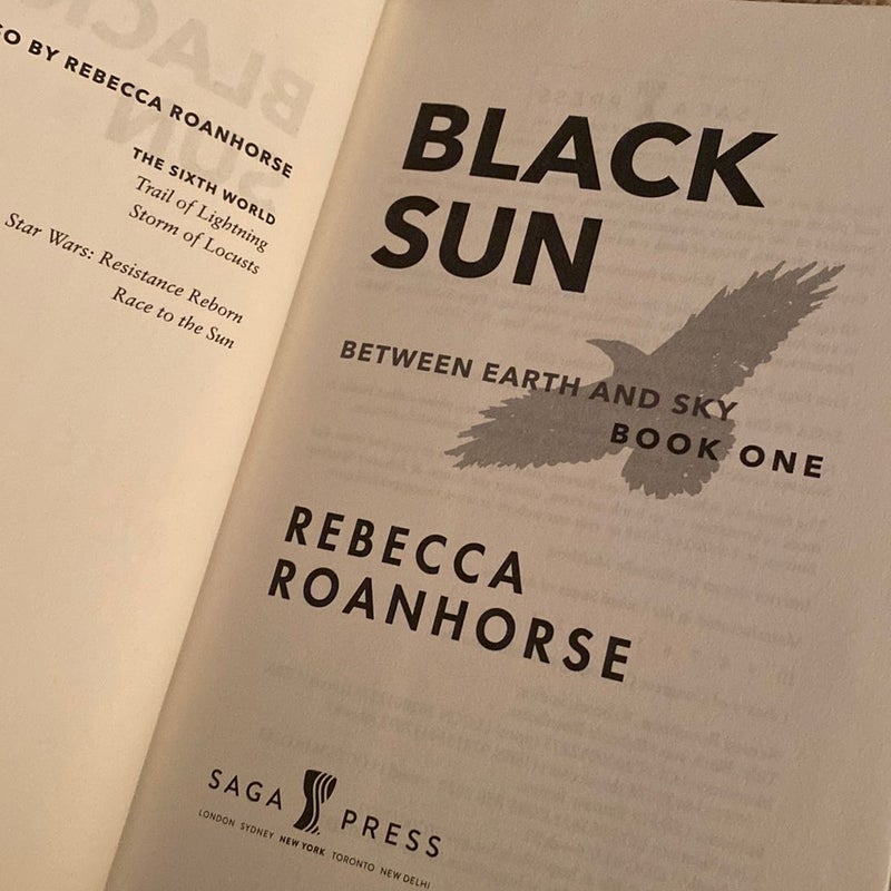 Black Sun (Saga Press First Edition)