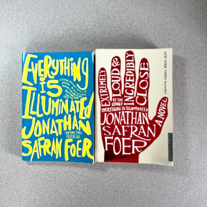 Jonathan Safran Foer lot of two