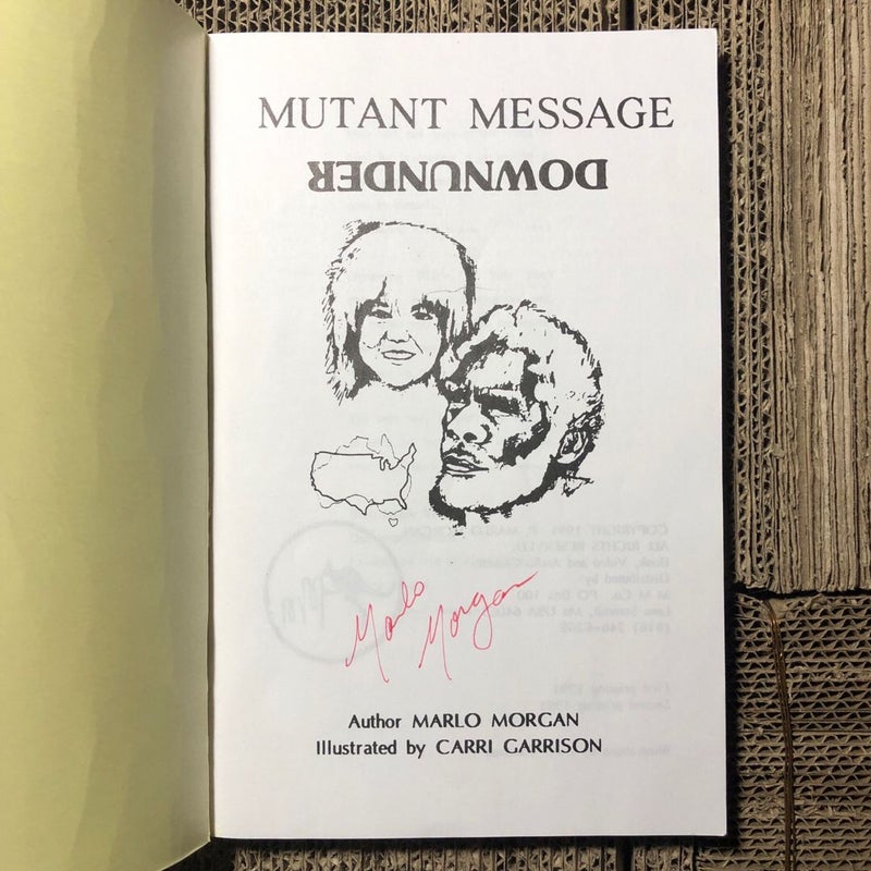 Mutant Message down Under *SIGNED