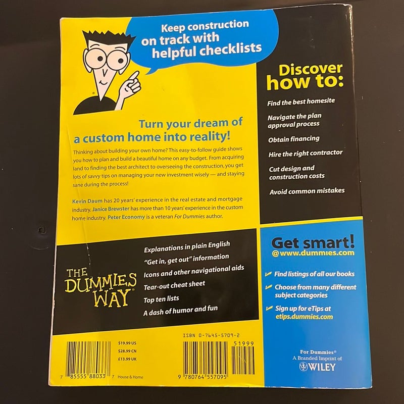 Building Your Own Home for Dummies