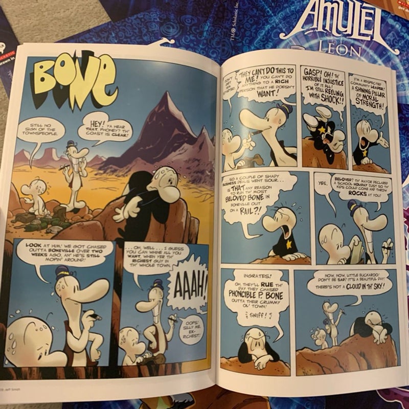 Amulet/Bone Scholastic Comic Book