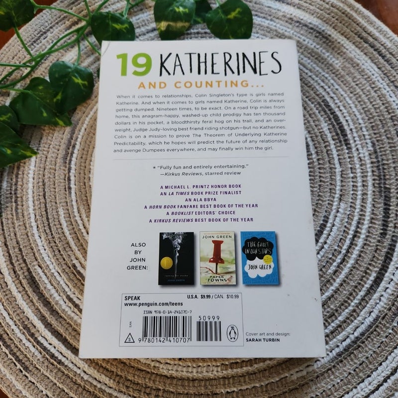 An Abundance of Katherines