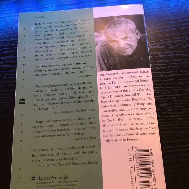 The Book of Laughter and Forgetting