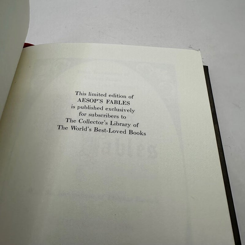 AESOP’s Fables  (1984 Franklin Library Limited Edition Leather Gilded Edges)