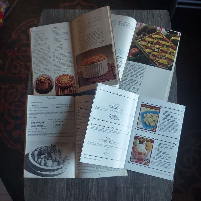 Various Cook books