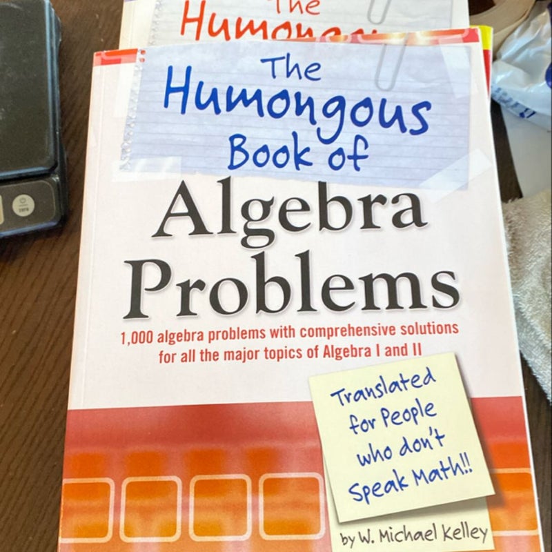 The Humongous Book of Algebra Problems