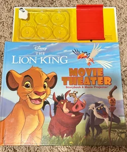 Disney the Lion King Movie Theater Storybook and Movie Projector