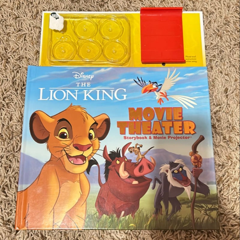 Lion King Movie Theater Book