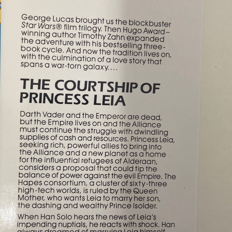 **RESERVED** Star Wars The Courtship of Princess Leia (Book Club Edition/SFBC)