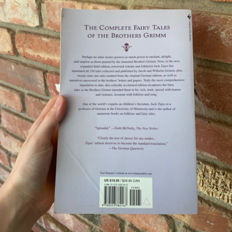 The Complete Fairy Tales of the Brothers Grimm All-New Third Edition