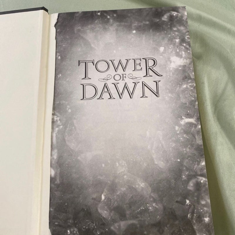OOP Original Throne of Glass Tower of Dawn Hardcover by Sarah J Maas, Hardcover Pangobooks