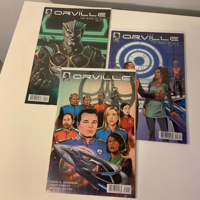 The Orville Issue 1, 3, 4 