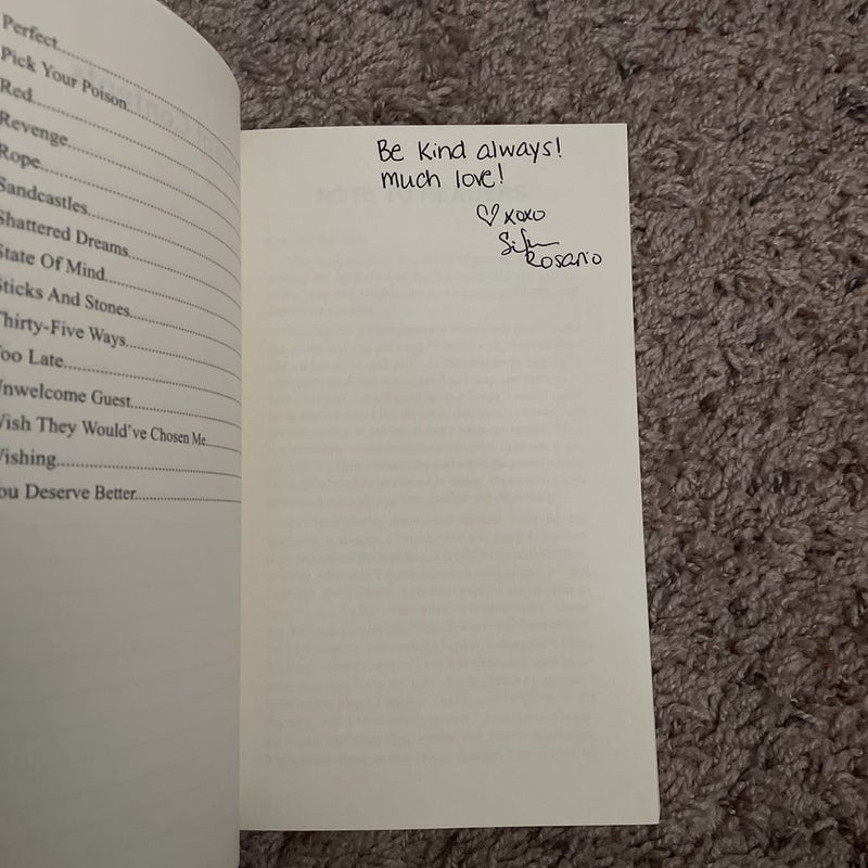Diary Of A Basketcase - Signed 
