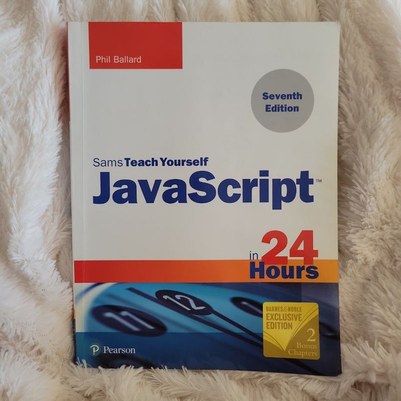 Sams Teach Yourself Javascript in 24 Hours