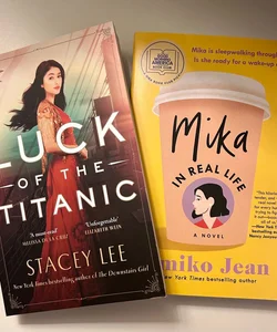 asian litfic bundle; Luck of the Titanic (UK EDITION); Mika in Real Life