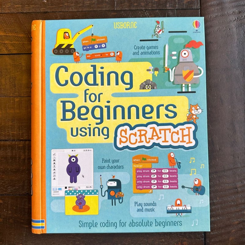 Usborne Coding For Beginners Using Scratch