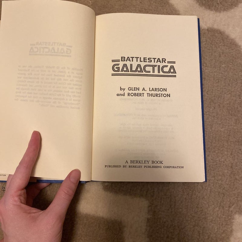 Battlestar Galactica 1970s Book Club Edition