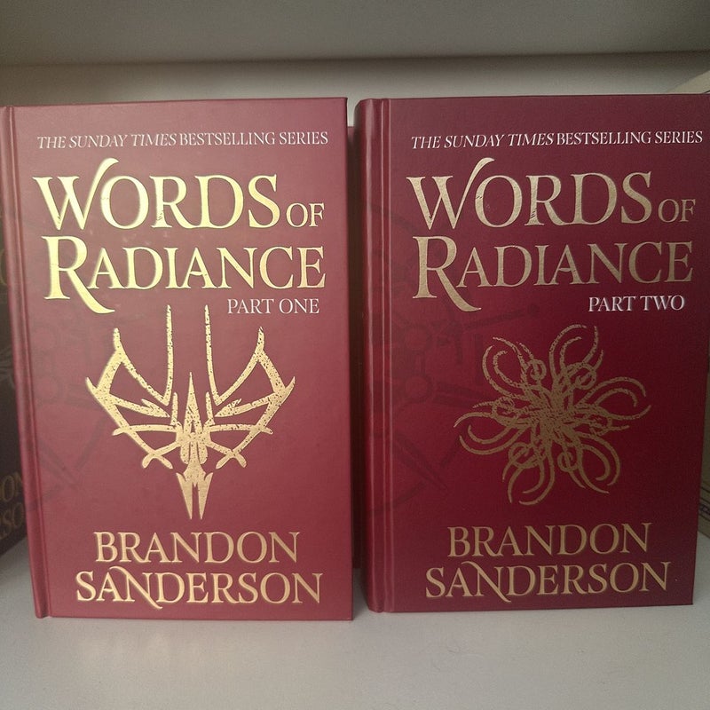 Way of Kings and Words of Radiance Fairyloot Additions