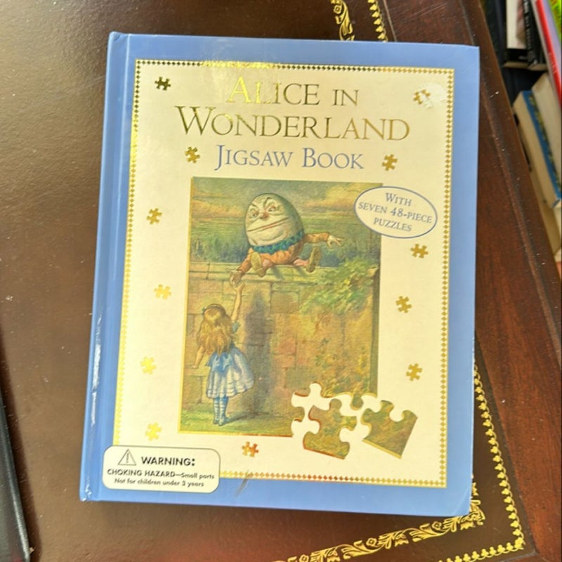 Alice in Wonderland Jigsaw Book