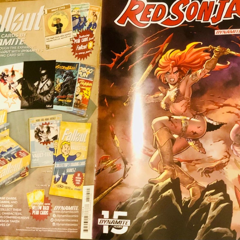 Red Sonja Dynamite #01 The Wardlord #65 & #68 DC Comics RETRO book vintage LOT