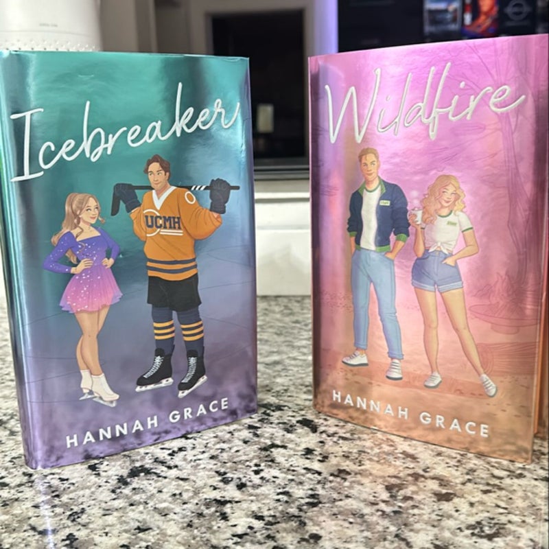 Maple Hill series (Icebreaker and Wildfire Signed FairyLoot editions)