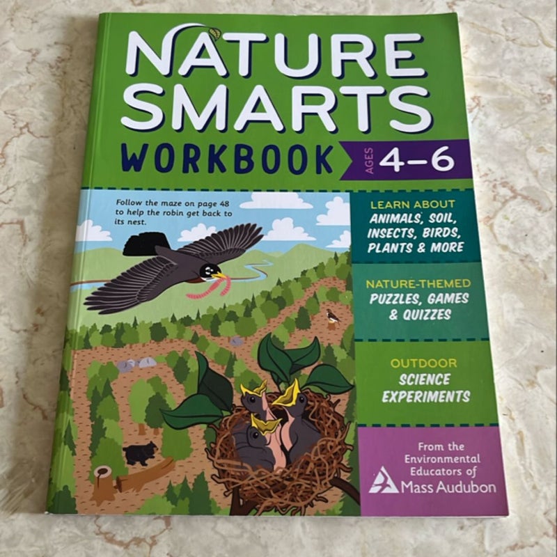 Nature Smarts Workbook, Ages 4-6