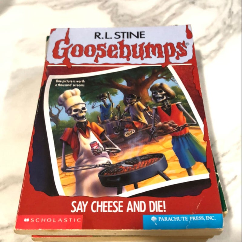 Vintage Goosebumps 5 book set