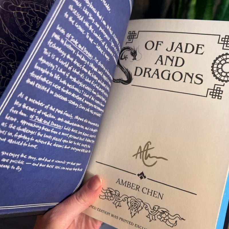 Of Jade and Dragons