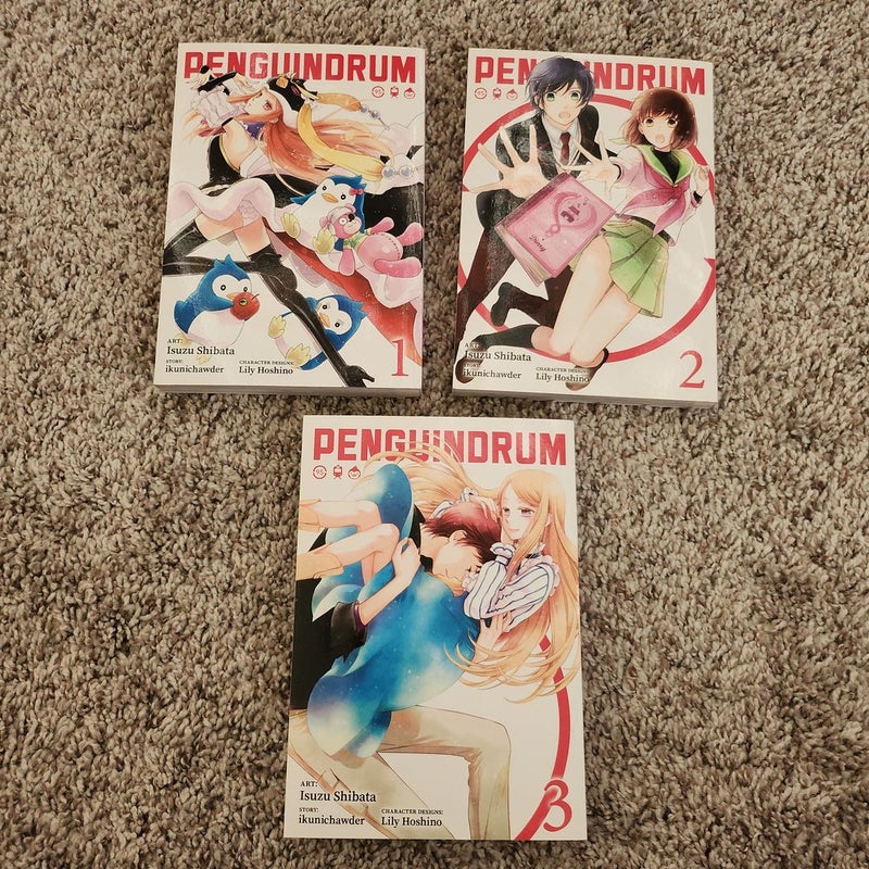 PENGUINDRUM manga set (vol 1-3)